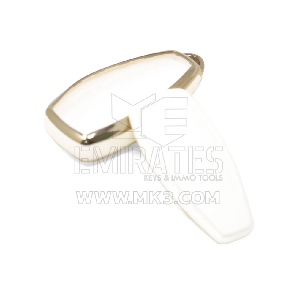 Новый послепродажный чехол Nano высокого качества для дистанционного ключа Ford с 3 кнопками белого цвета Ford-D11J | Ключи Эмирейтс