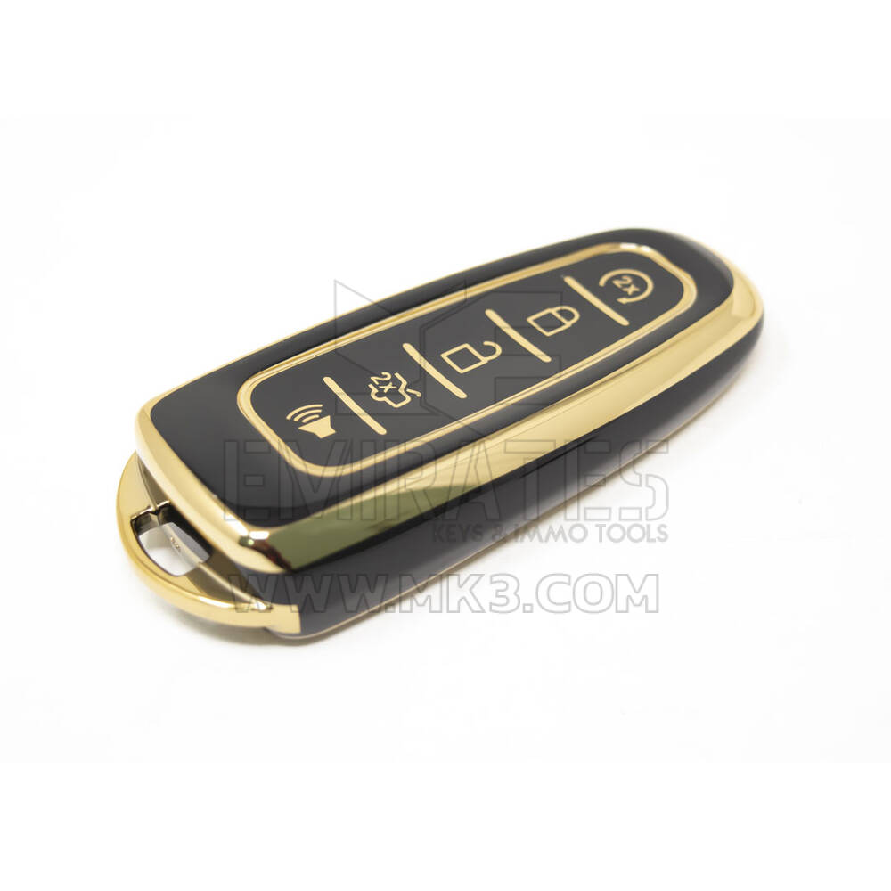 Новый послепродажный чехол Nano высокого качества для дистанционного ключа Ford с 5 кнопками черного цвета Ford-J11J | Ключи Эмирейтс