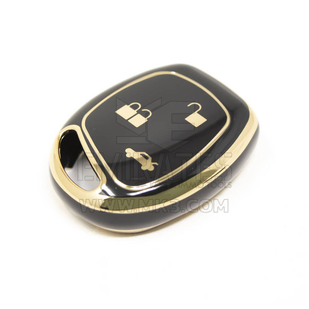 Новый послепродажный чехол Nano высокого качества для дистанционного ключа Ford с 3 кнопками черного цвета Ford-L11J | Ключи Эмирейтс
