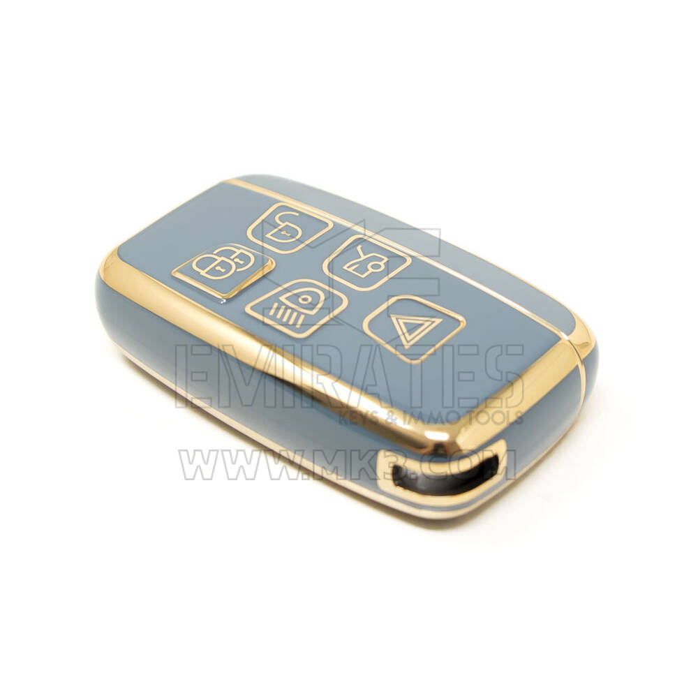 Yeni Satış Sonrası Nano Yüksek Kaliteli Kapak Range Rover Uzaktan Anahtar 5 Düğmeler Gri Renk LC-A11J | Emirates Anahtarları