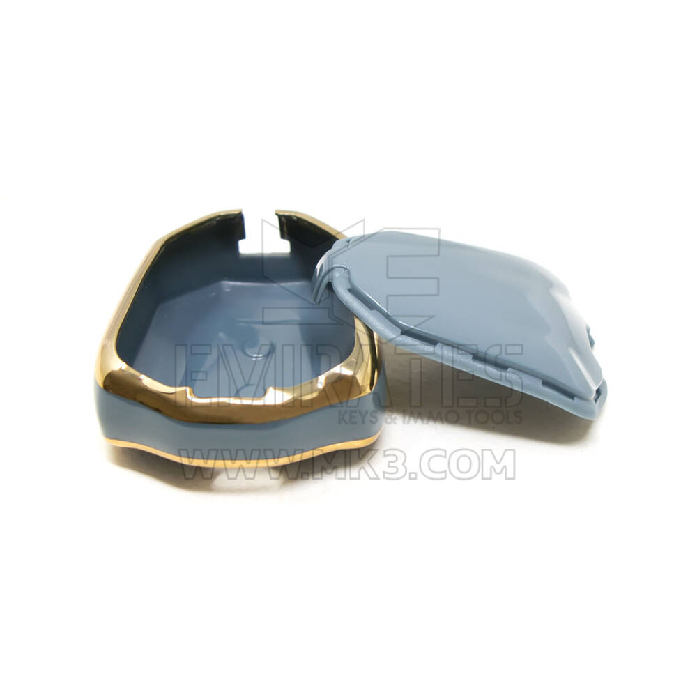 New Aftermarket Nano High Quality Cover For Isuzu Remote Key 2 Buttons Gray Color ISZ-C11J | Emirates Keys