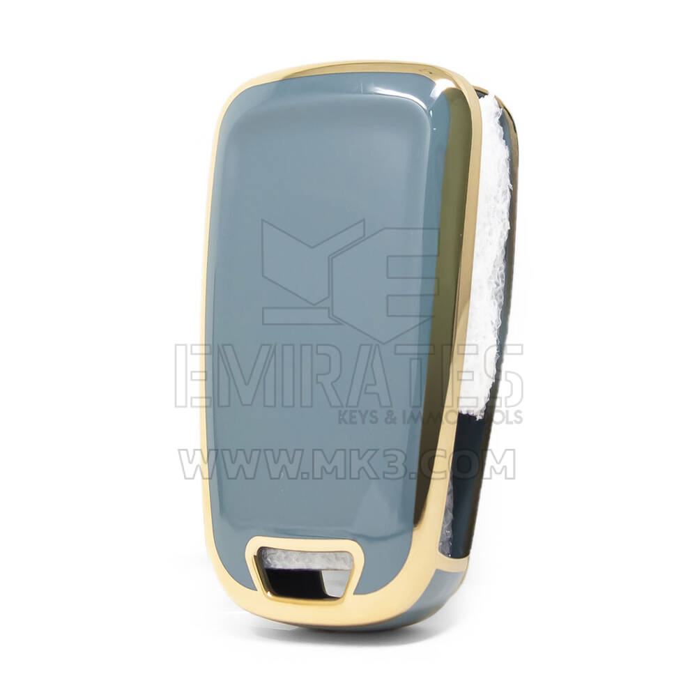 Capa Nano para Chave Remota Chevrolet Flip 5B Cinza CRL-D11J5 | MK3