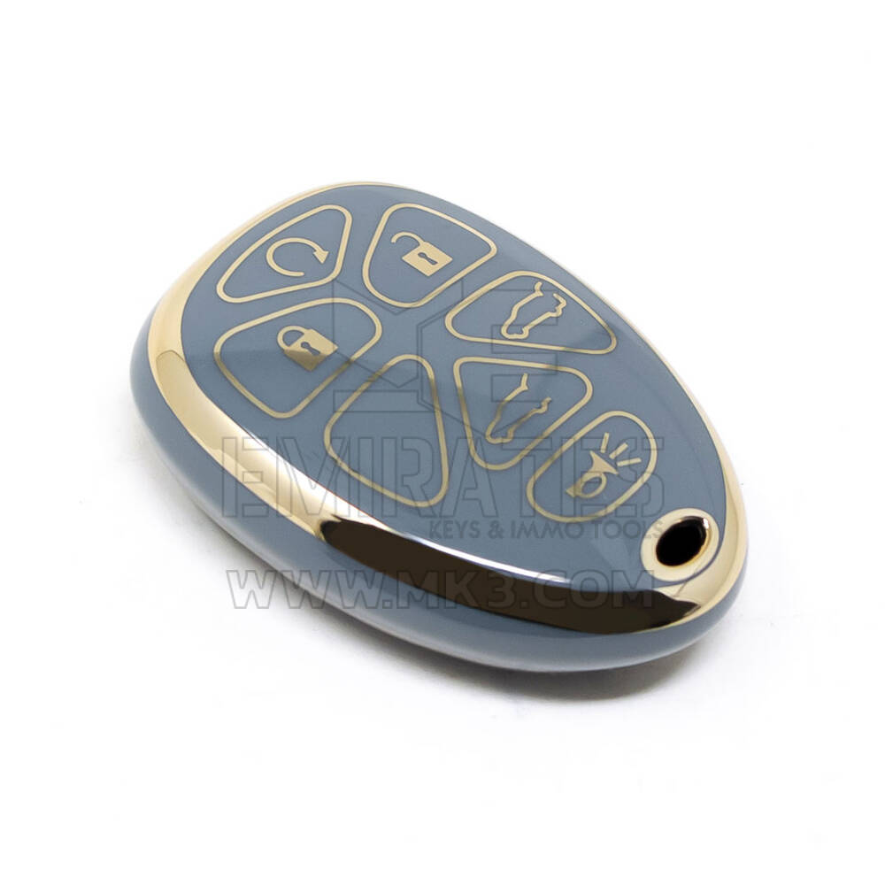 Yeni Satış Sonrası Nano Yüksek Kaliteli Kapak Chevrolet Uzaktan Anahtar 6 Düğme Gri Renk CRL-F11J6 | Emirates Anahtarları