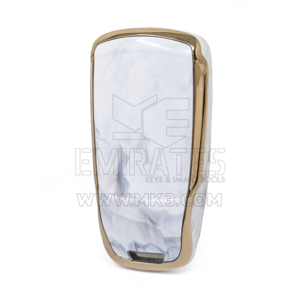 Cover in nano marmo per chiave telecomando Audi 3B bianca Audi-B12J | MK3