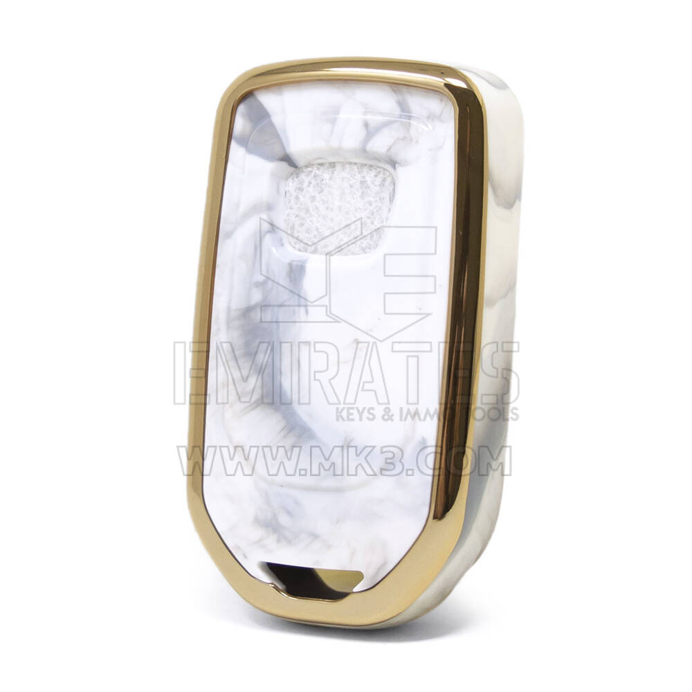 Couvercle en marbre Nano pour clé télécommande Honda 3B blanc HD-A12J3A | MK3