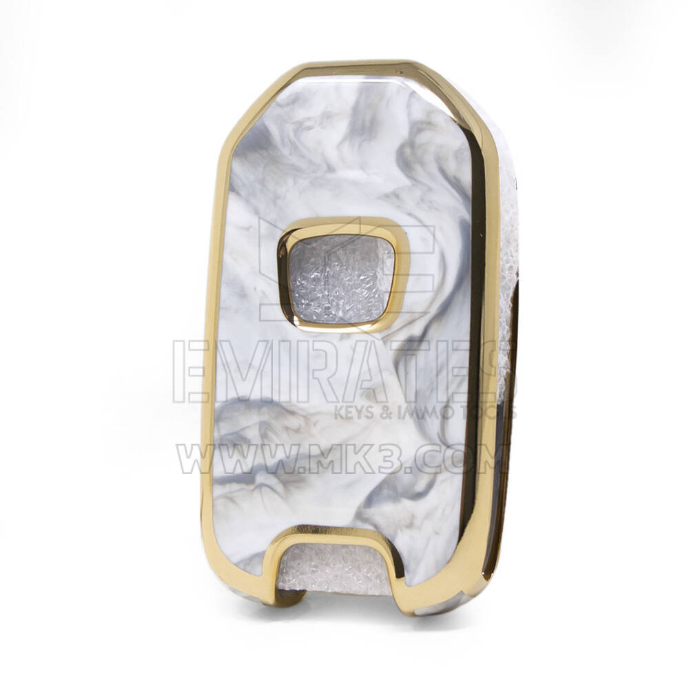 Nano Marble Cover Honda Flip Remote Key 3B Blanc HD-B12J3 | MK3