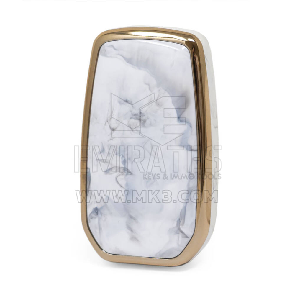 Capa de mármore nano para chave remota Toyota 3B branca TYT-A12J3H | MK3