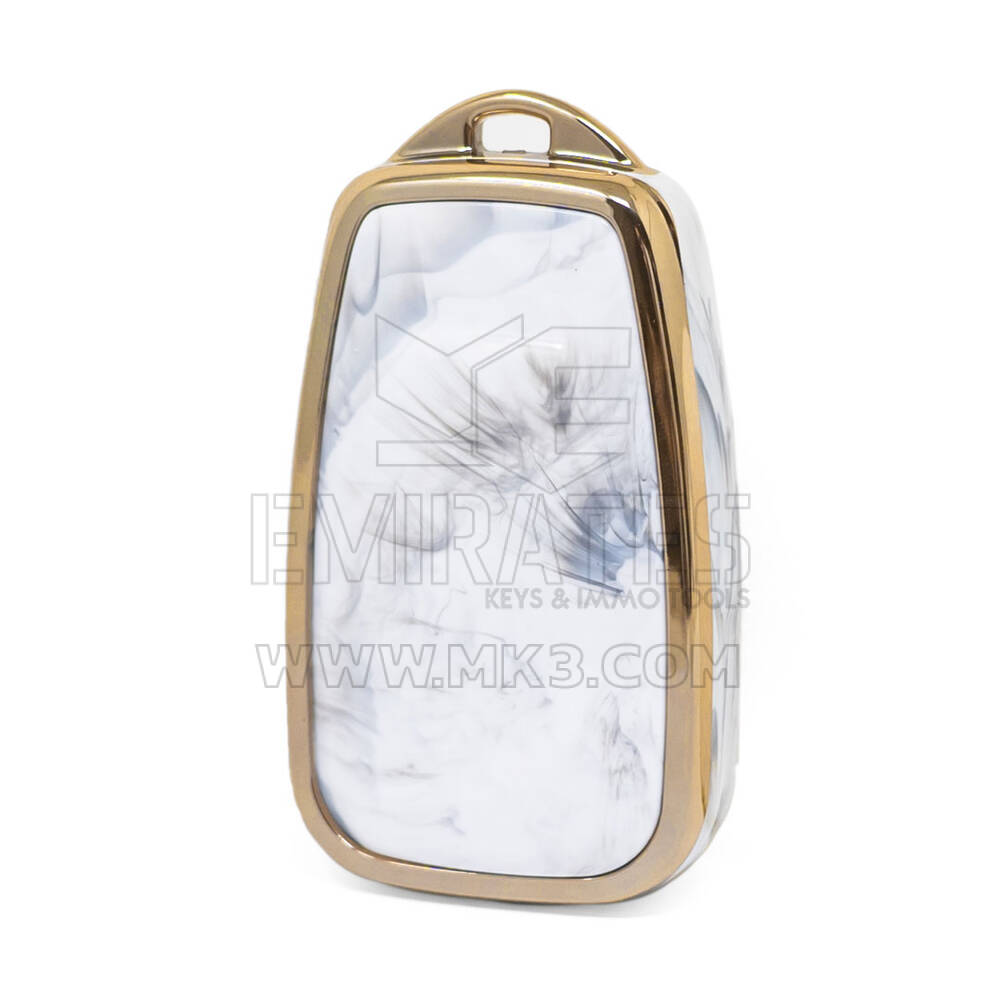 Capa de mármore nano para chave remota Toyota 3B branca TYT-B12J3 | MK3