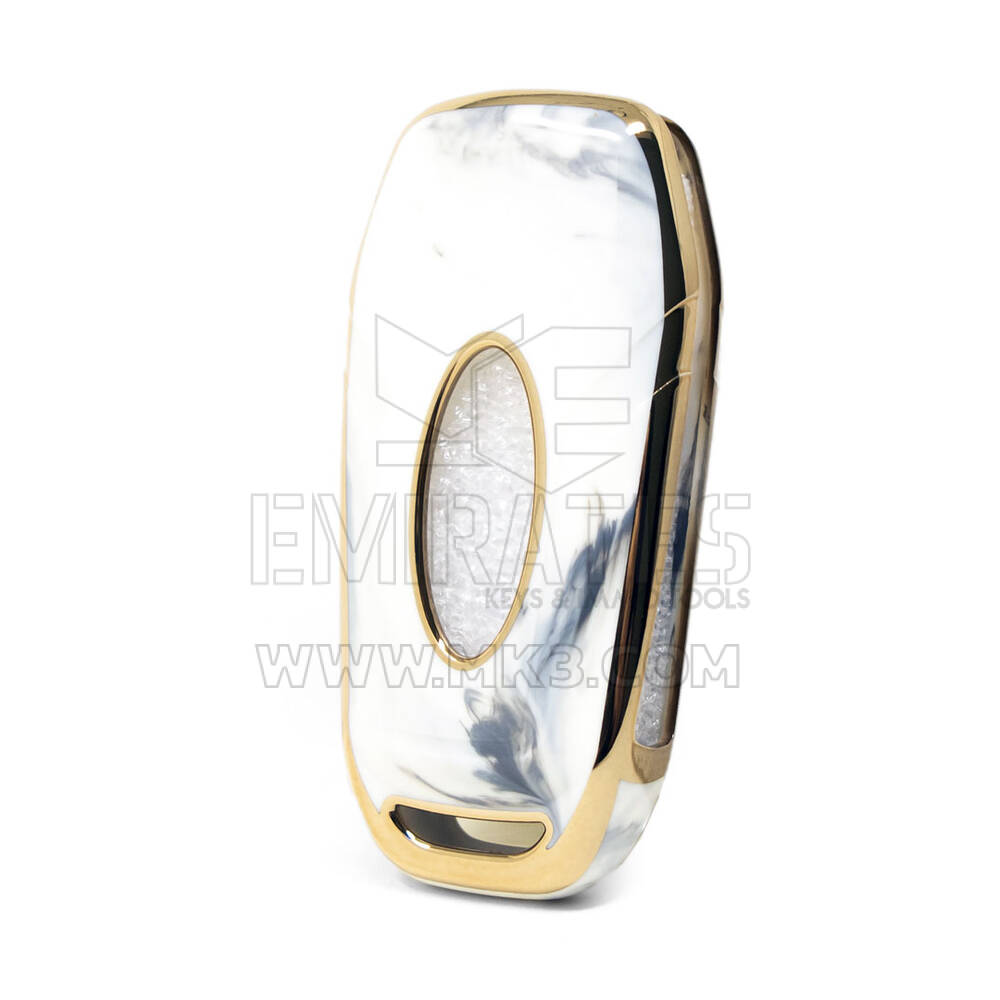 Нано-мраморная крышка Ford с откидным дистанционным ключом 3B, белый Ford-F12J | МК3