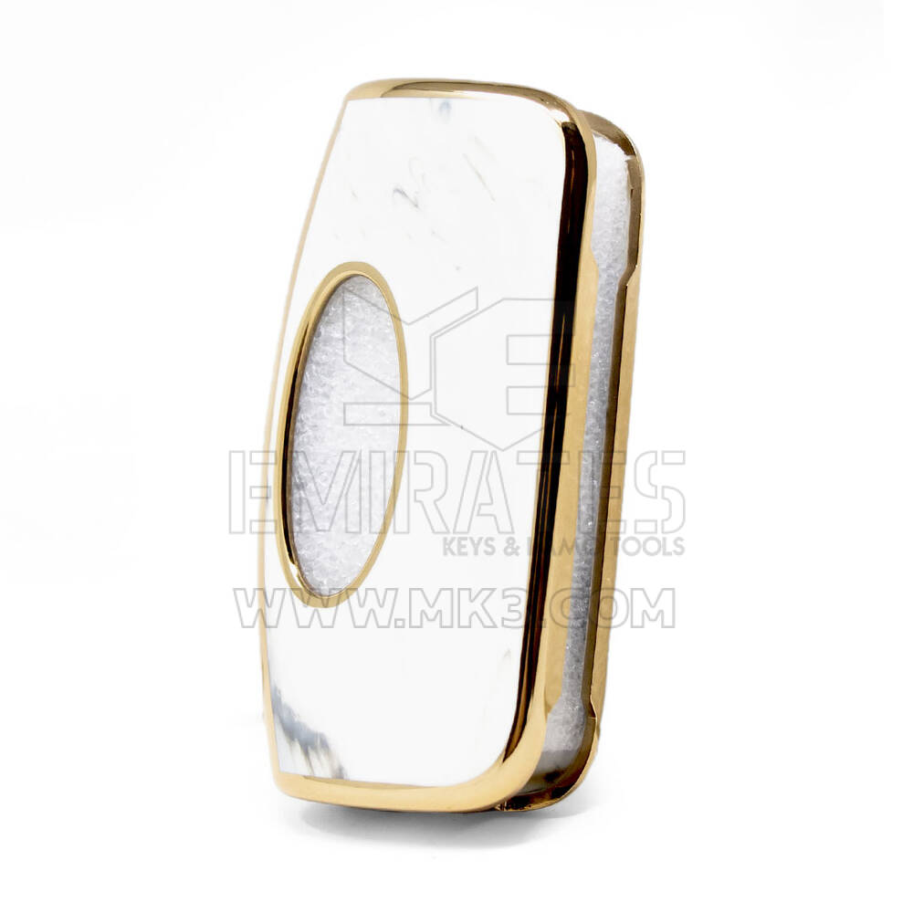 Нано-мраморная крышка Ford с откидным дистанционным ключом 3B, белый Ford-G12J | МК3