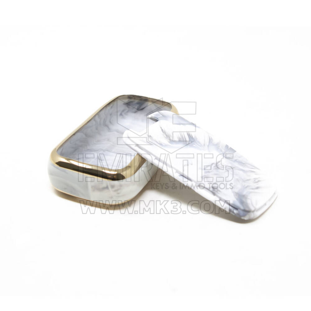 New Aftermarket Nano High Quality Marble Cover For Hyundai Remote Key 3 Buttons White Color HY-G12J3 | Emirates Keys