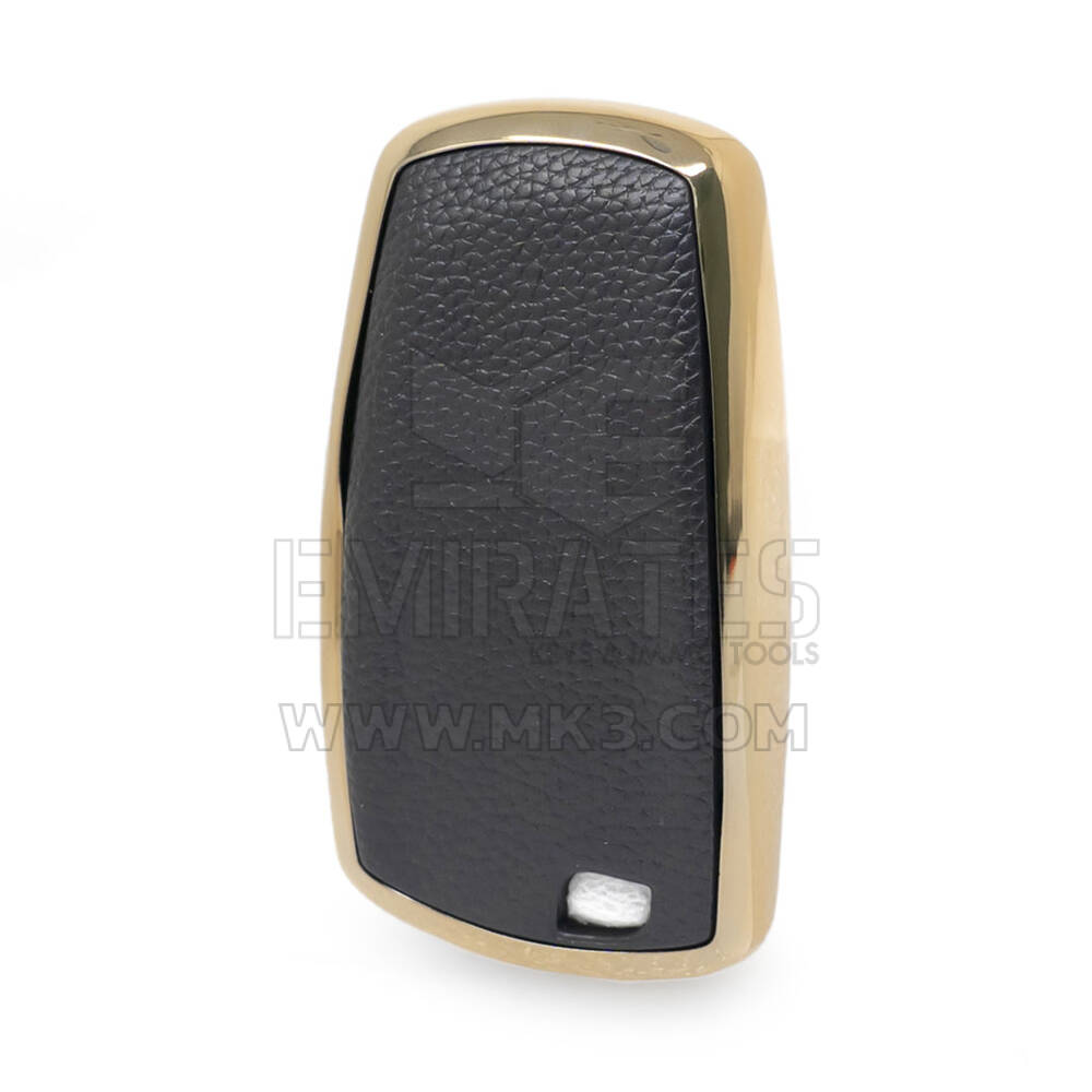 Cover in pelle Nano Gold Chiave telecomando BMW 4B Nera BMW-A13J4A | MK3