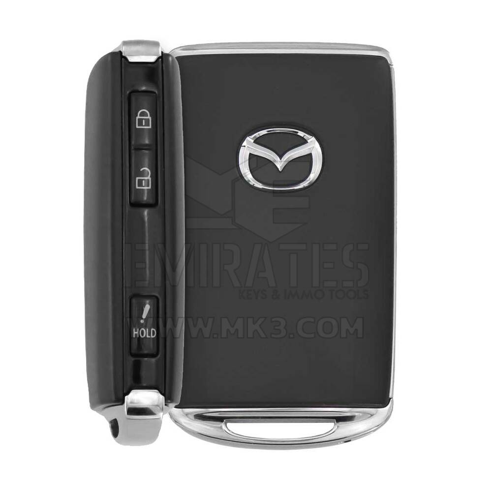 Chave remota inteligente original Mazda CX-5 CX-9 2021 com 2+1 botões e 315 MHz (TAYA-67-5DYB)