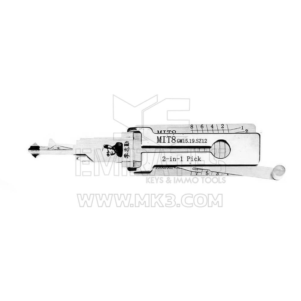 Original Lishi MIT8 GM15.19.SZ12 2-in-1 Decoder and Pick for Mitsubishi (Ignition)