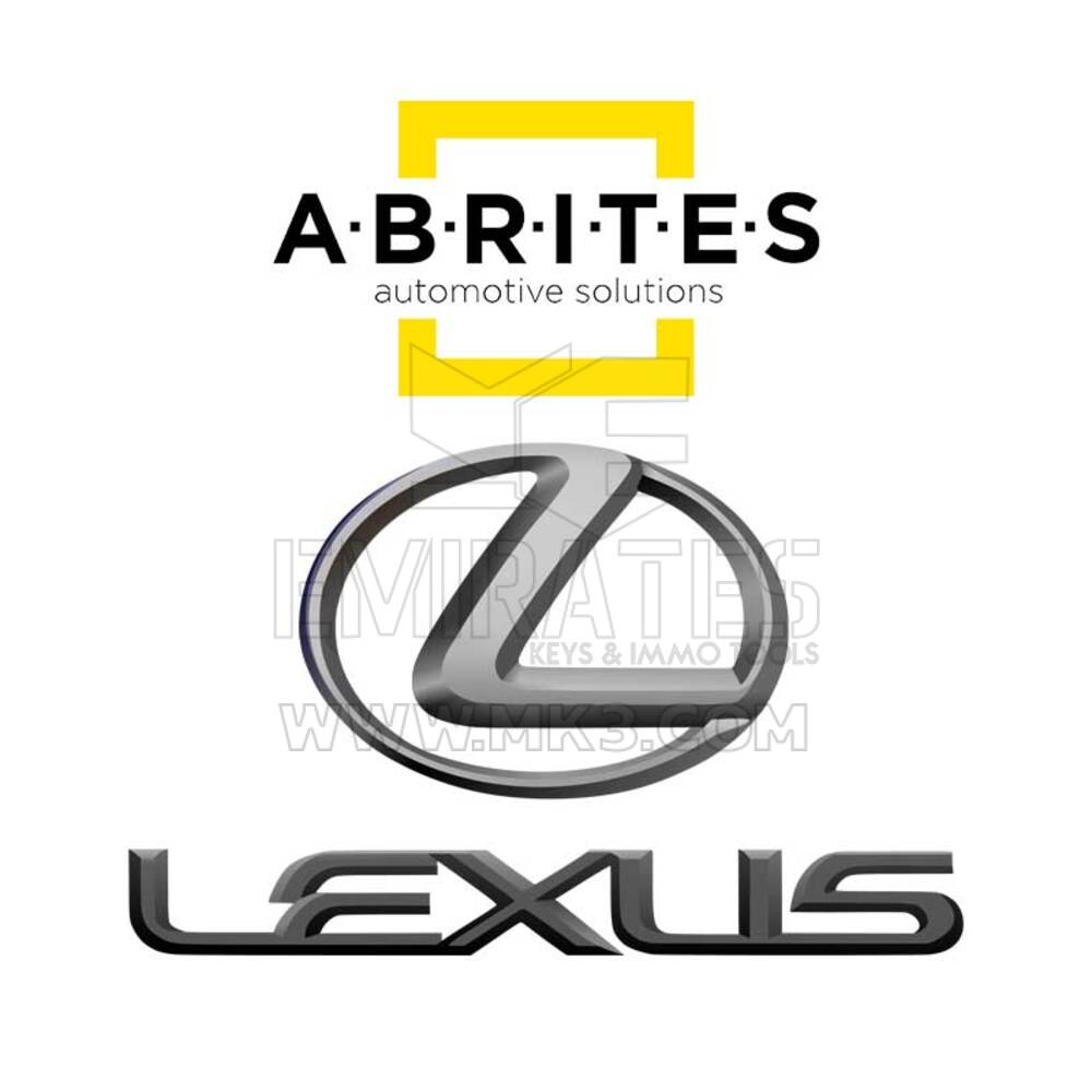 Abrites TN016 - Programmazione chiave veicoli Lexus 2022+ (chiave B9 DST-AES)