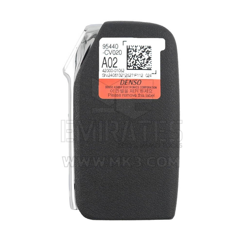 Nouvelle clé télécommande intelligente d'origine / OEM Kia EV6 2023 3 + 1 boutons 433 MHz Numéro de pièce OEM : 95440-CV020, 95440CV020 | Emirates Keys