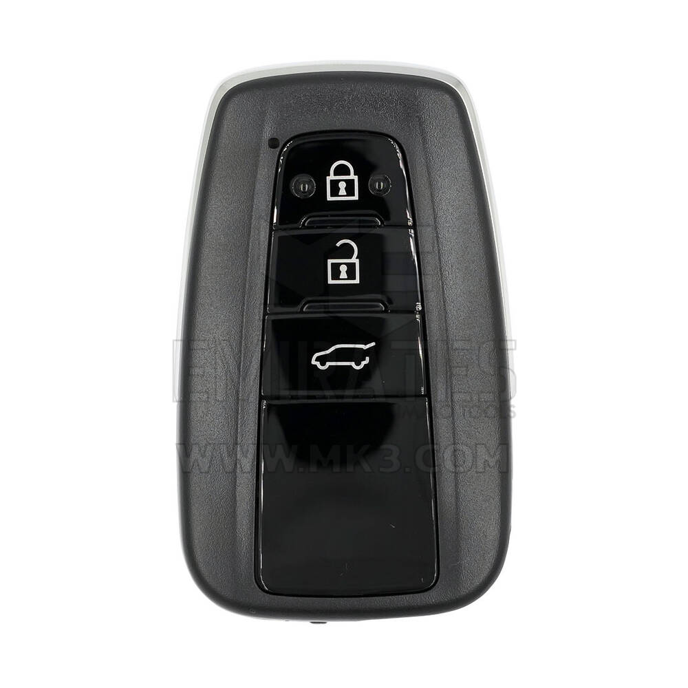 Toyota Land Cruiser Prado 2020 Chave Remota Inteligente Genuína 3 Botões 312,50/314,00 MHz 89904-6A240 / 89904-60U90