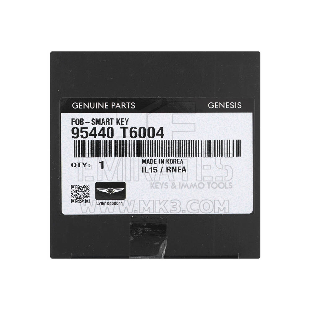 New Hyundai Genesis GV80 2023 Genuine / OEM Smart Remote Key 4 Buttons 433MHz OEM Part Number: 95440-T6004 , 95440T6004 | Emirates Keys