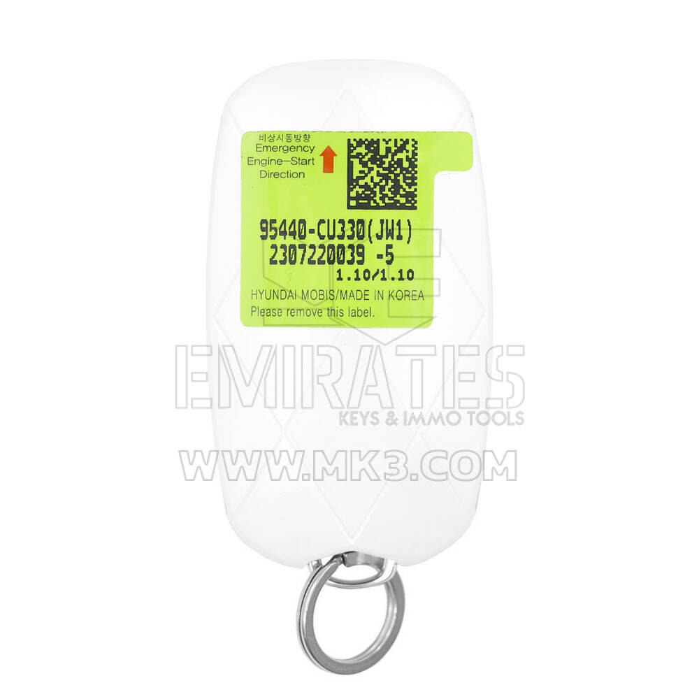 Nouvelle clé intelligente d'origine Genesis GV60 2023, 7+1 boutons, 433 MHz. Référence OEM : 95440-CU330, 95440CU330 | Emirates Keys