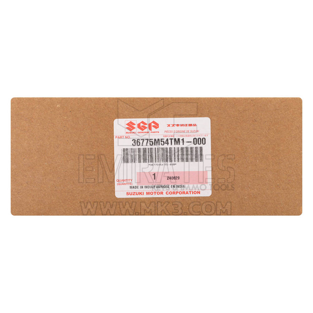 New Suzuki Swift 2023 Genuine / OEM Controller ASSY Body Elec OEM Part Number: 36775M54TM1 - FCC ID: OUCK72R0 | Emirates Keys