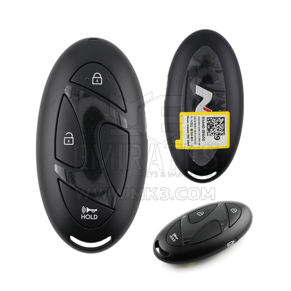 Hyundai Avante CN7 N 2024 Chiave telecomando intelligente originale 3+1 pulsanti 433 MHz 95440-IB600YPN