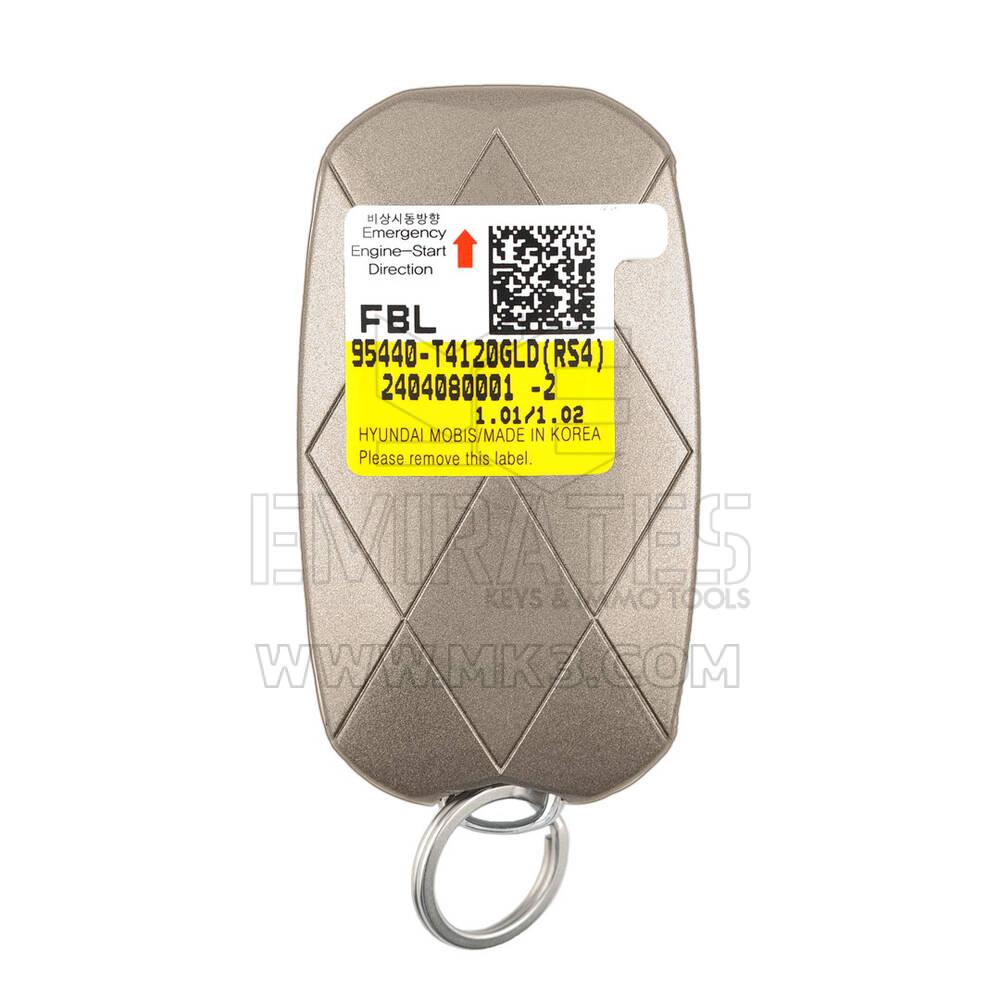 Nouveau Genesis G90 2024 clé à distance intelligente d'origine/OEM 6 + 1 boutons 433 MHz numéro de pièce OEM: 95440-T4120GLD, 95440T4120GLD | Clés des Émirats