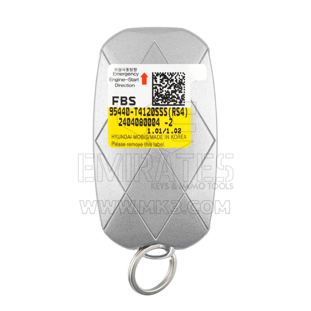 Nouveau Genesis G90 2024 clé à distance intelligente d'origine/OEM 6 + 1 boutons 433 MHz numéro de pièce OEM: 95440-T4120SSS , 95440T4120SSS | Clés des Émirats