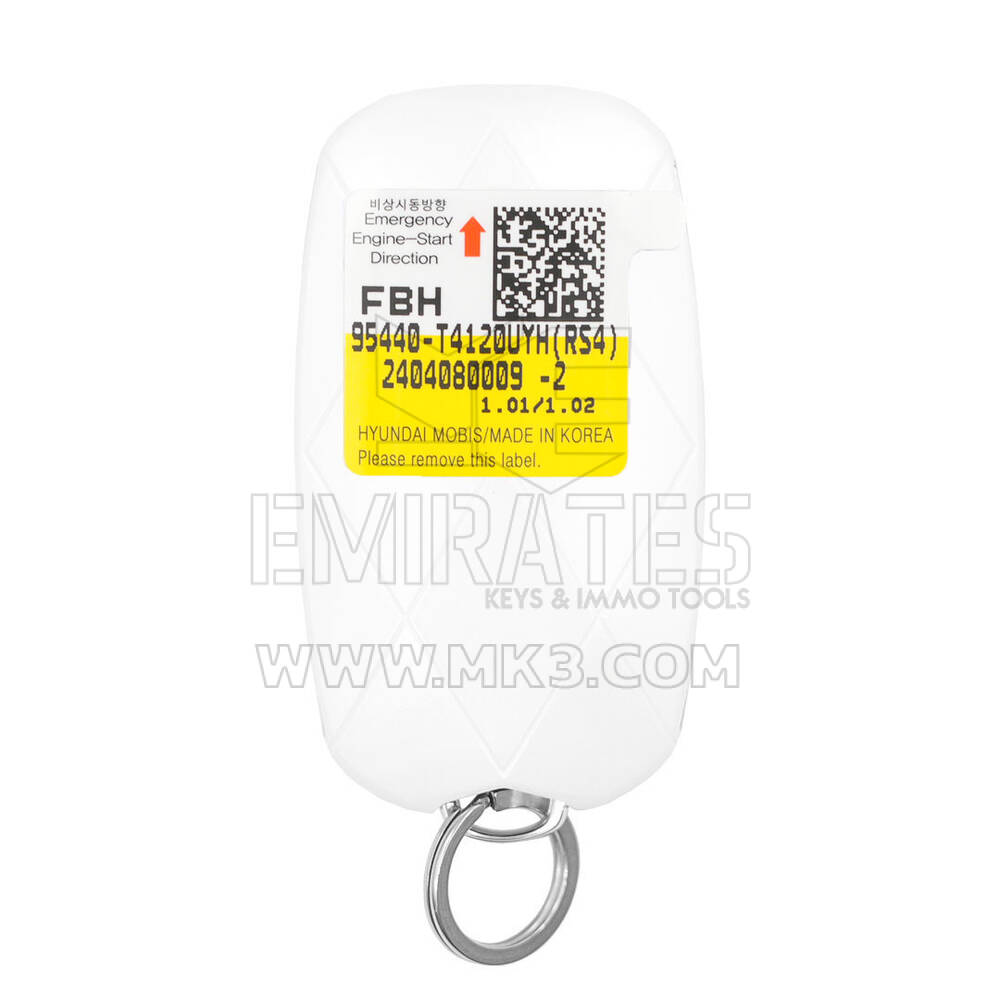 Clé télécommande intelligente Genesis G90 2024 authentique/OEM, 6 + 1 boutons, 433MHz, numéro de pièce OEM: 95440-T4120UYH, 95440T4120UYH | Clés des Émirats