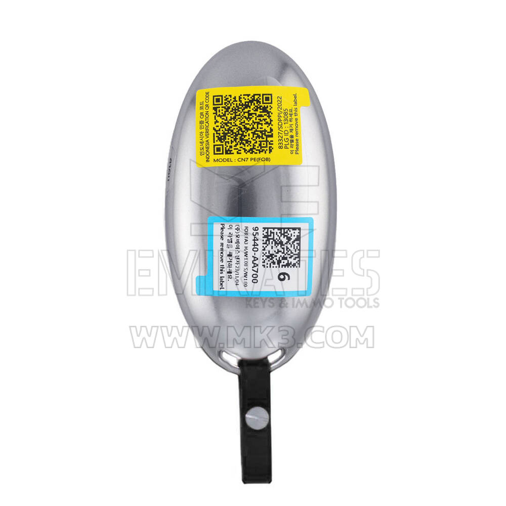 Nuova chiave telecomando intelligente originale/OEM Hyundai Elantra 2024 a 4 pulsanti 433 MHz Numero parte OEM: 95440-AA700, 95440AA700 | Emirates Keys