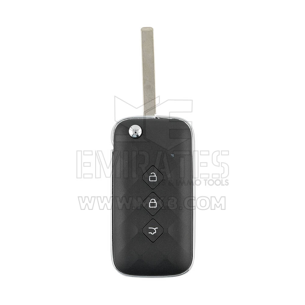 Comme neuf sans boîte. Clé télécommande originale à clapet Chevrolet Captiva 2024, 3 boutons, puce 433 MHz, référence 47 | Emirates Keys