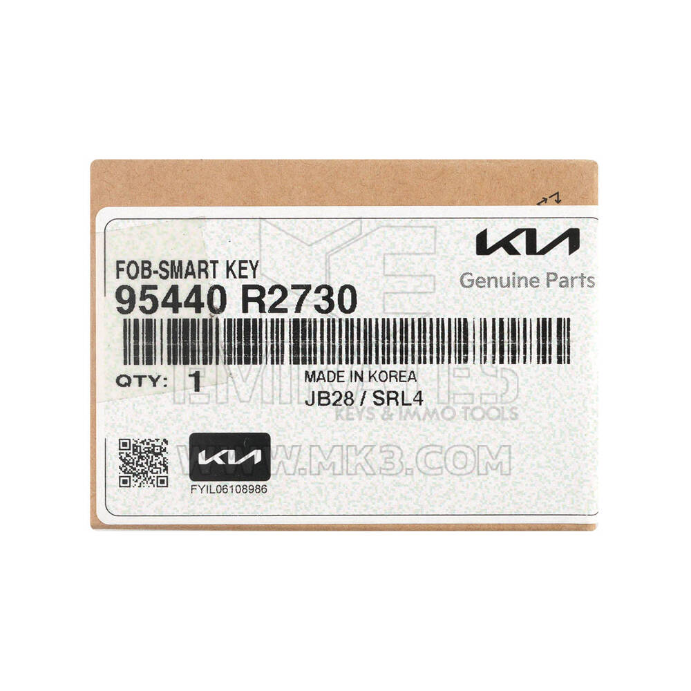 New KIA Sportage 2024 Genuine / OEM Smart Remote Key 4 Buttons 433MHz OEM Part Number: 95440-R2730 , 95440R2730 | Emirates Keys