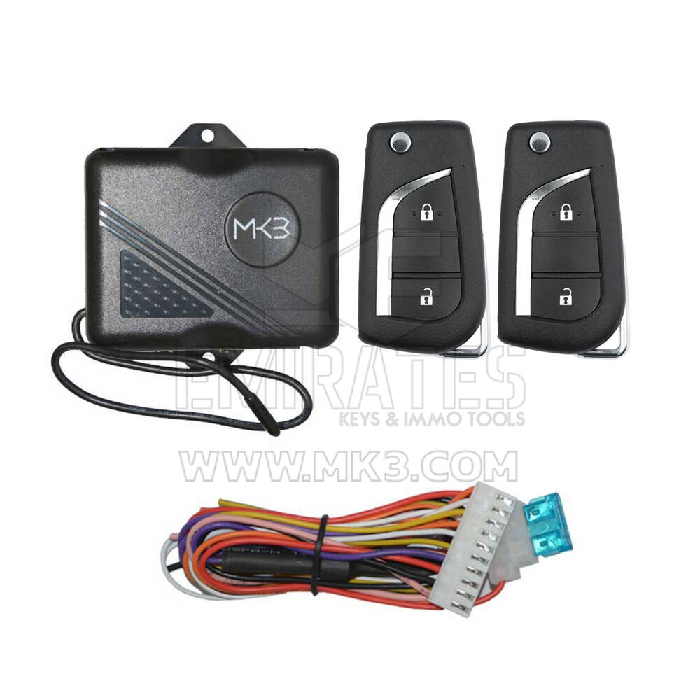 Keyless Entry System Toyota Flip 2 Button TOY43 Blade Model E174/2