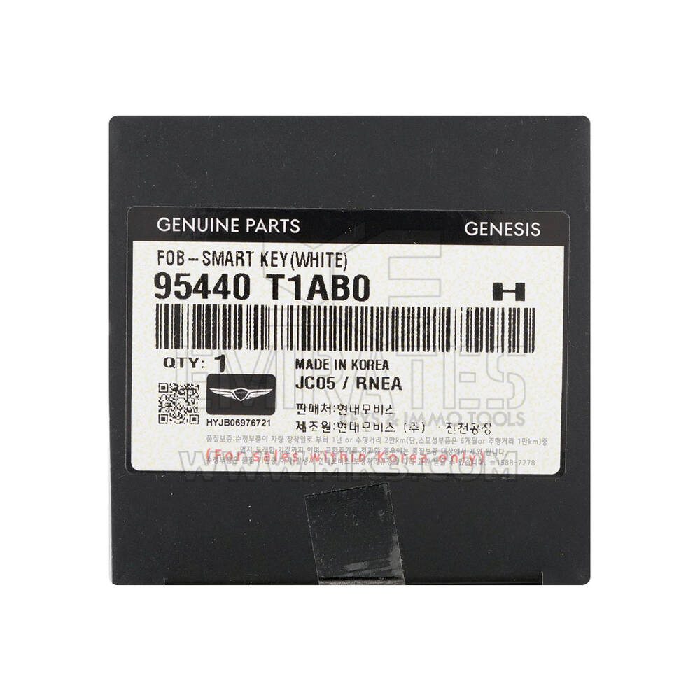 New Genesis 2024 Genuine / OEM Smart Remote Key 6+1 Buttons 433MHz OEM Part Number: 95440-T1AB0 , 95440T1AB0 | Emirates Keys