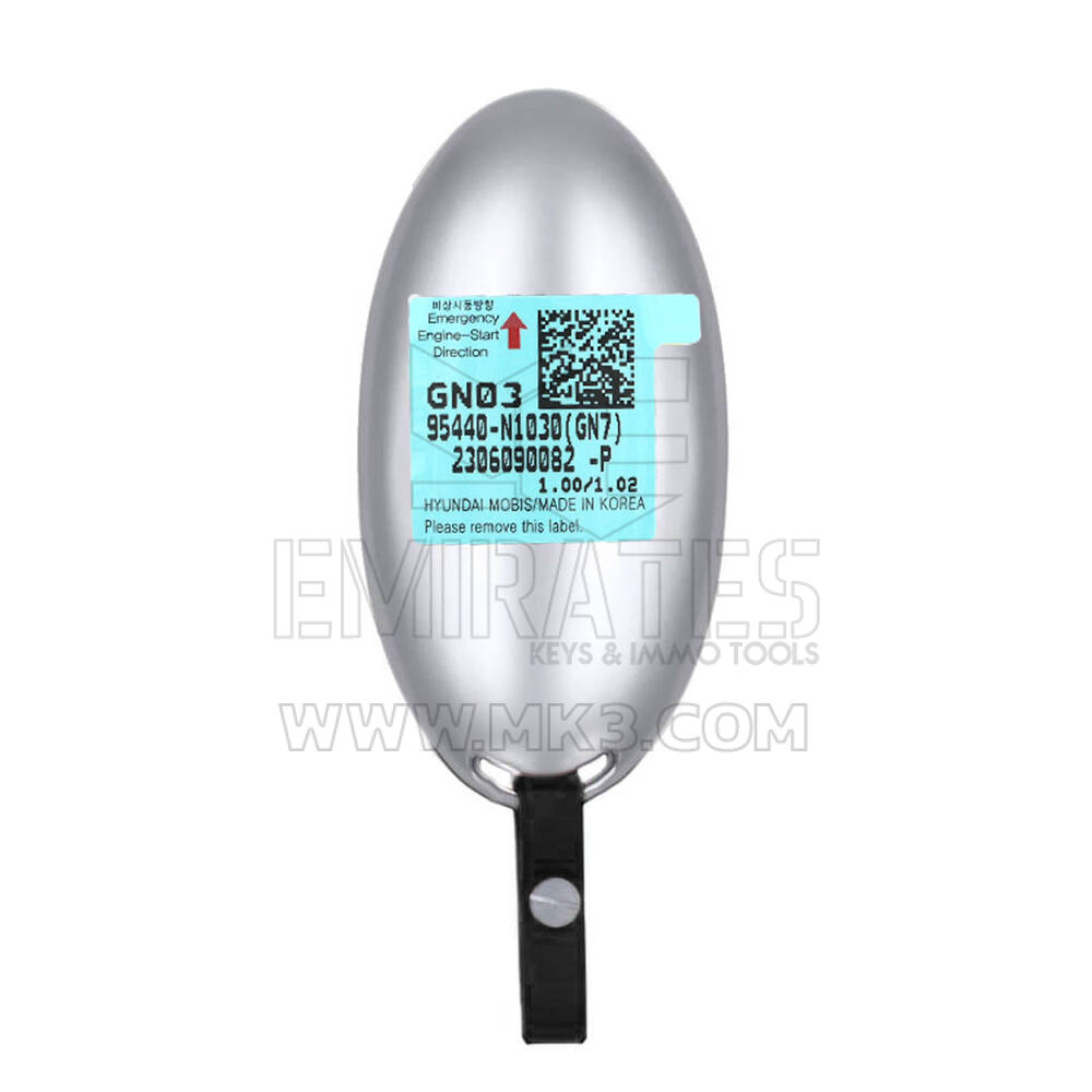 Nuova chiave telecomando intelligente originale/OEM Hyundai Grandeur 2024 a 6 pulsanti 433 MHz. Numero parte OEM: 95440-N1030, 95440N1030 | Emirates Keys