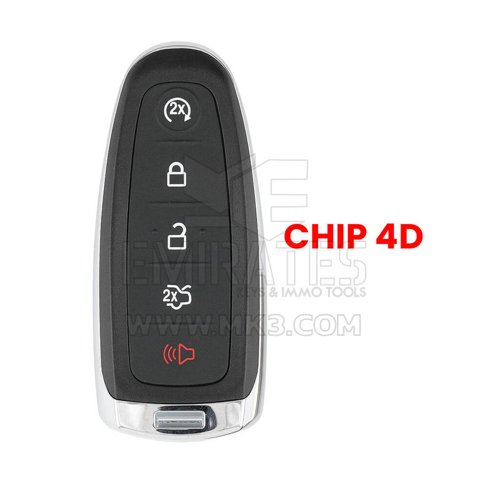 Mando Inteligente Ford Edge C-MAX 4+1 Botones 315MHz