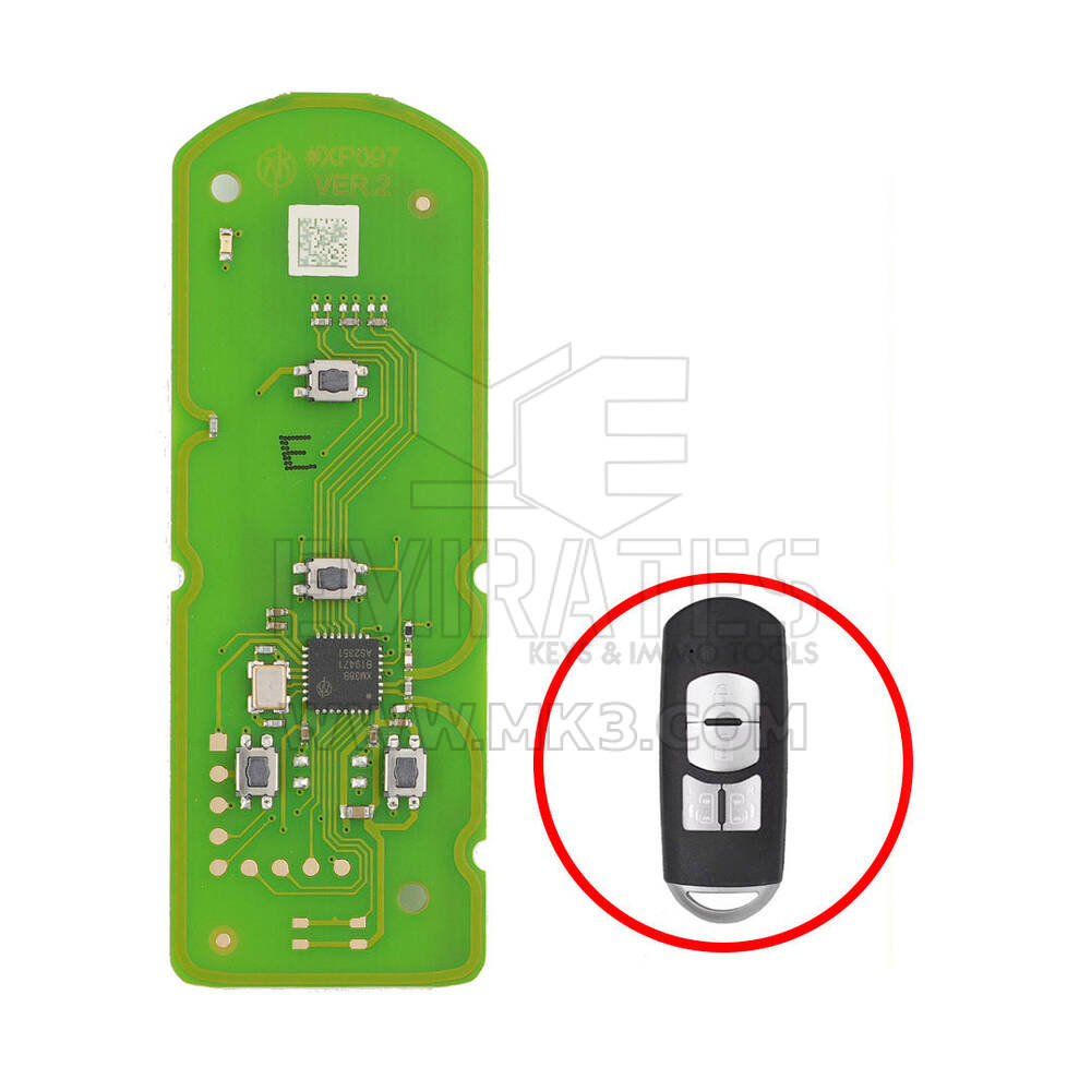 Xhorse Special Smart PCB Board 4 Buttons Exclusively for Mazda Models XZMZD8EN