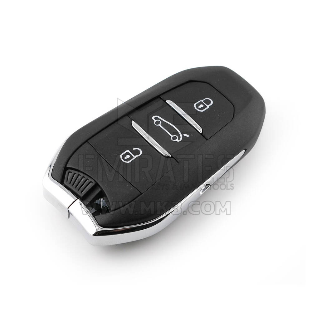 New Aftermarket Peugeot Citroen DS Smart Remote Key Shell 3 Button Trunk HU83 Blade for Xhorse Board | Emirates Keys