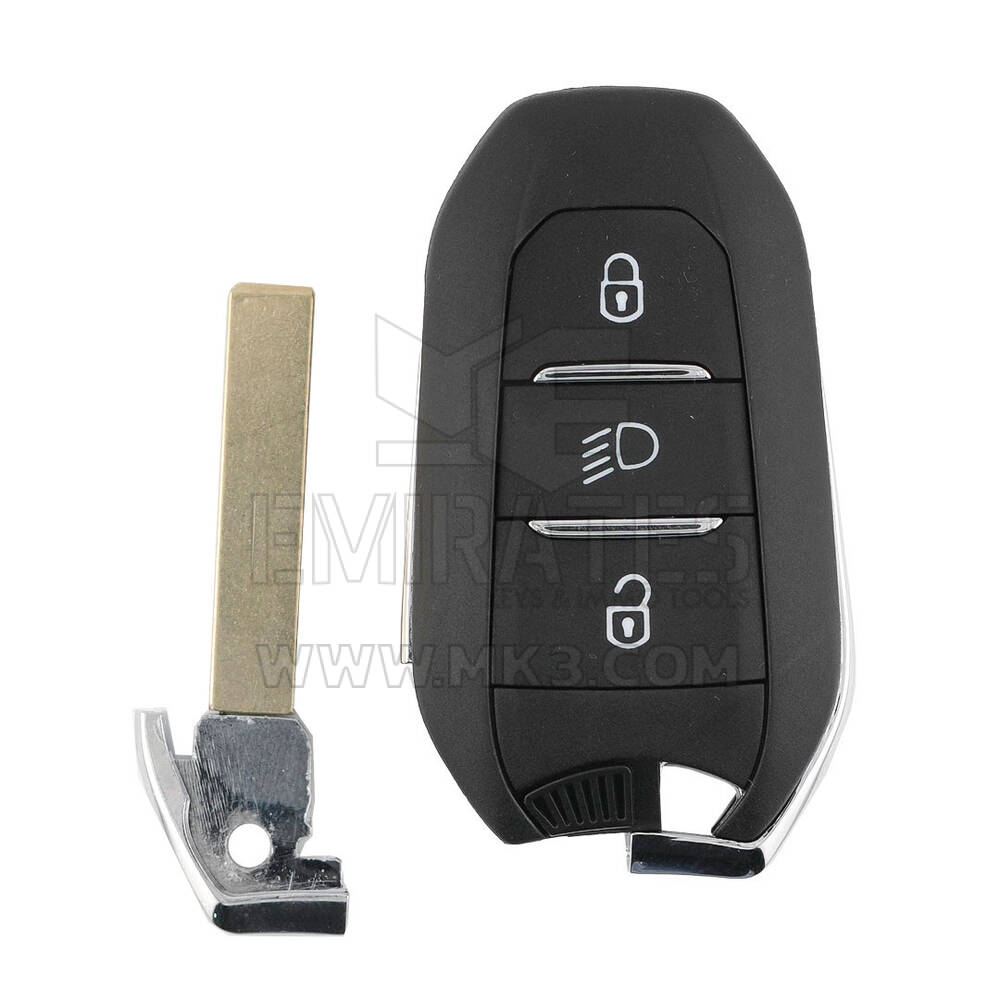 New Aftermarket Peugeot Citroen DS Smart Remote Key Shell 3 Button Light HU83 Blade for Xhorse Board | Emirates Keys