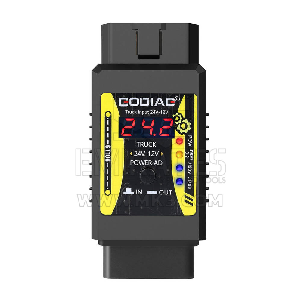 GODIAG GT106 24V to 12V Heavy Duty Truck Converter