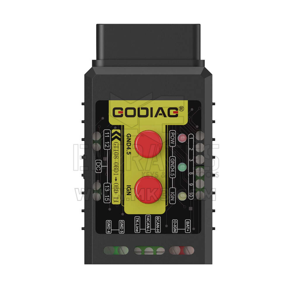 GODIAG GT108 C Configuration OBDI-OBDII Universal Conversion Adapter