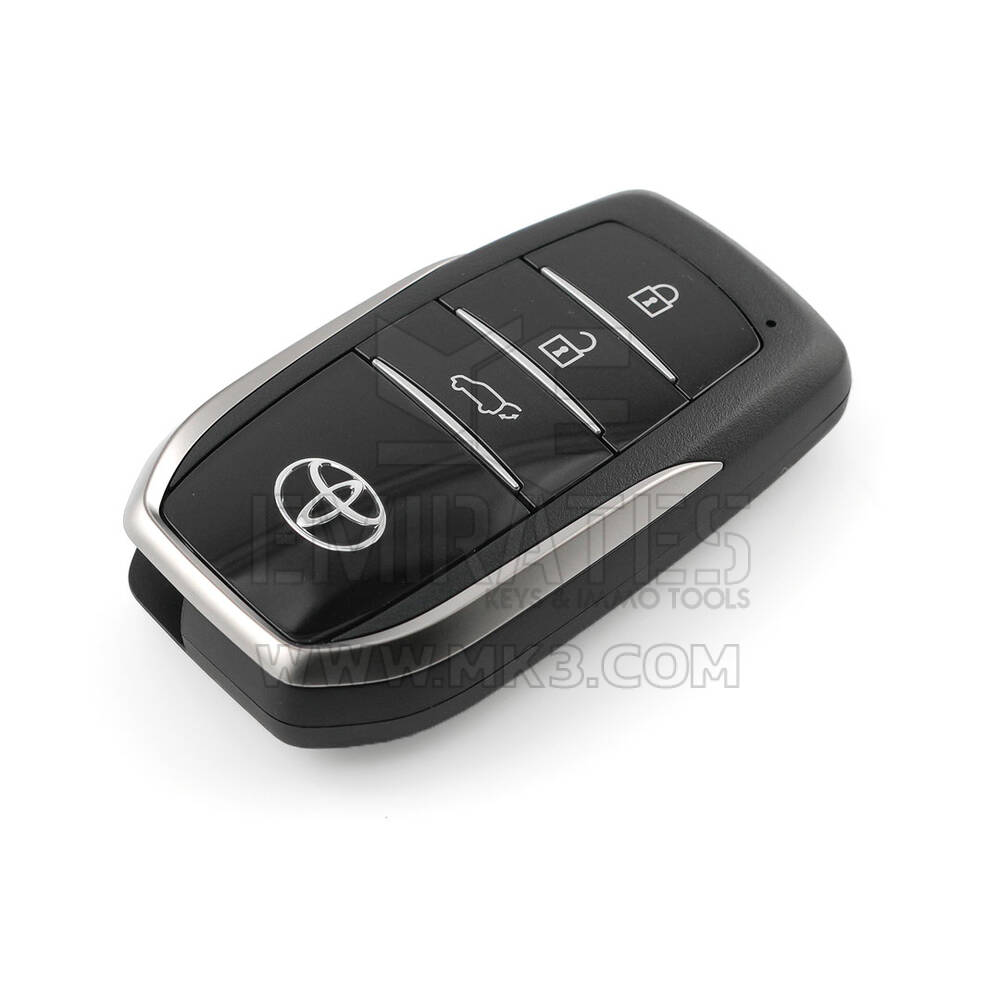 New Toyota Land Cruiser GR 2022-2023 Genuine / OEM Smart Remote Key 3 Buttons 433.92MHz OEM Part Number: 8990H-60411 , 8990H60411 , FCC ID: B3N2K2A | Emirates Keys