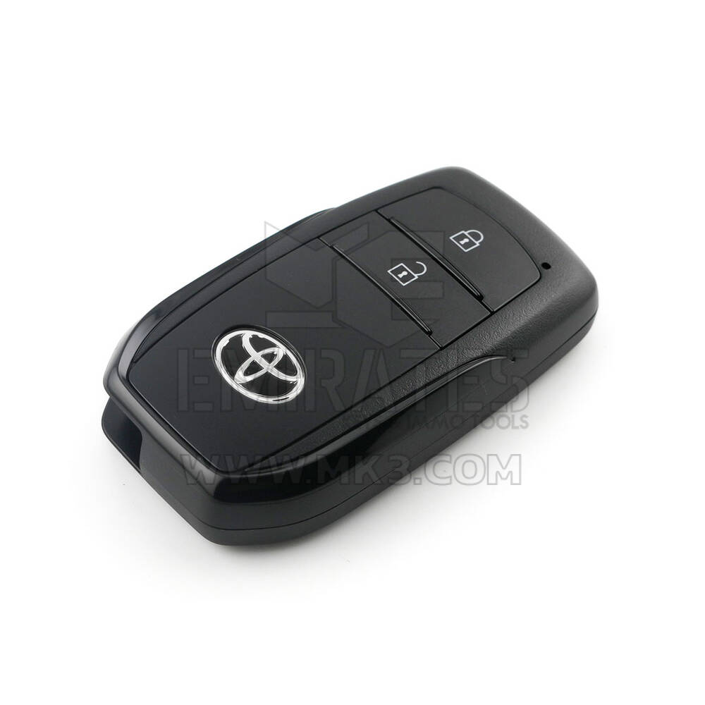 Novo Toyota Land Cruiser 2022-2023 Chave remota inteligente genuína / OEM com 2 botões 314,1 / 312,51 MHz Número da peça OEM: 8990H-48011, 8990H48011 | Chaves dos Emirados