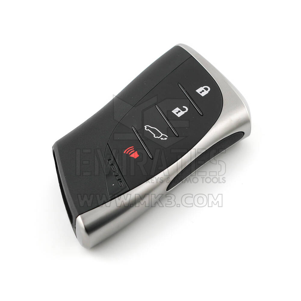 مفتاح ريموت ذكي أصلي/أصلي لسيارة لكزس LX600 موديل 2022 بأربعة أزرار وتردد 433 ميجاهرتز، رقم القطعة الأصلي: 8990H-78151، رقم القطعة المتوافقة: 8990H-78150 / 8990H-78461 / 8990H-78032 / 8990H-48230 | مفاتيح الإمارات