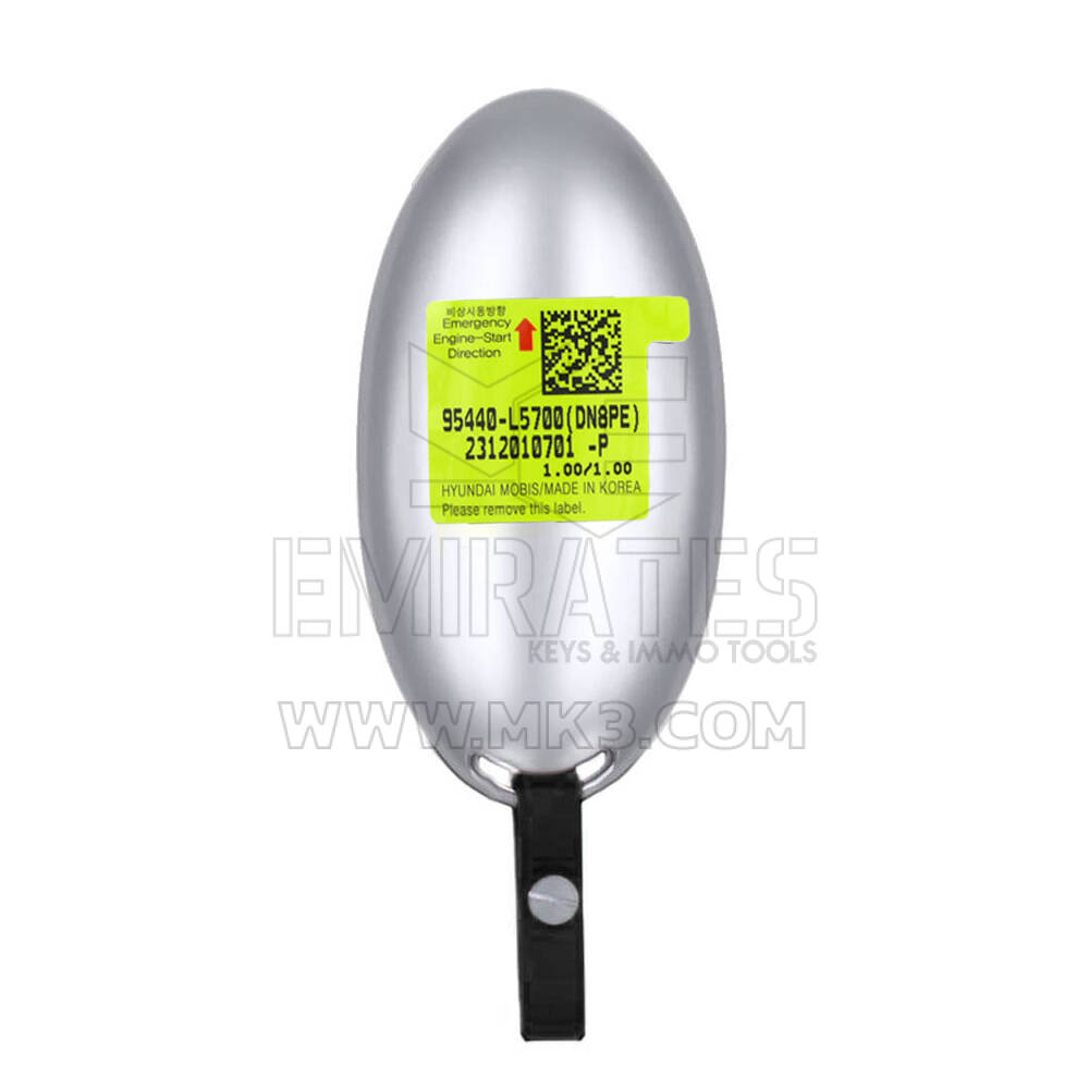 Nuova chiave telecomando intelligente Hyundai Sonata 2024 originale / OEM 3 + 1 pulsanti 433 MHz Numero parte OEM: 95440-L5700, 95440L5700 | Chiavi degli Emirati
