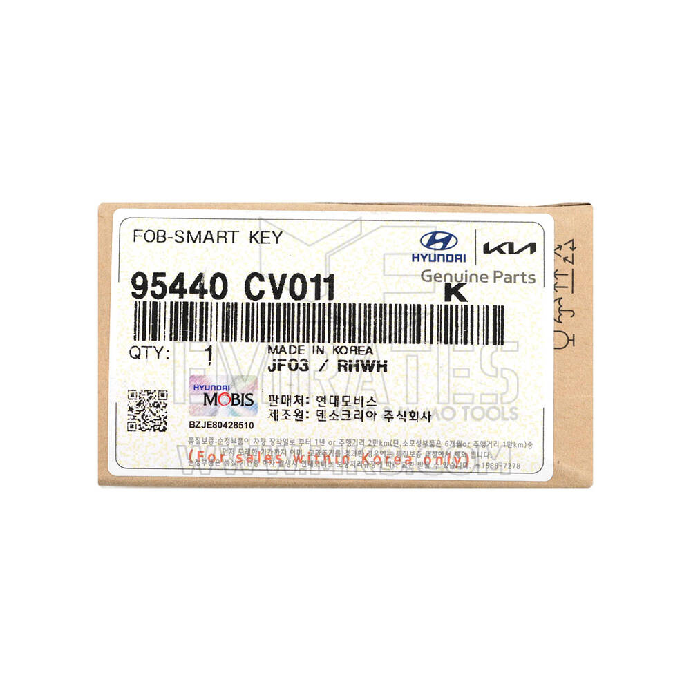 Clé télécommande intelligente d'origine Kia EV6 2024 6+1 boutons 433 MHz 95440-CV011 - MK24154 - f-3