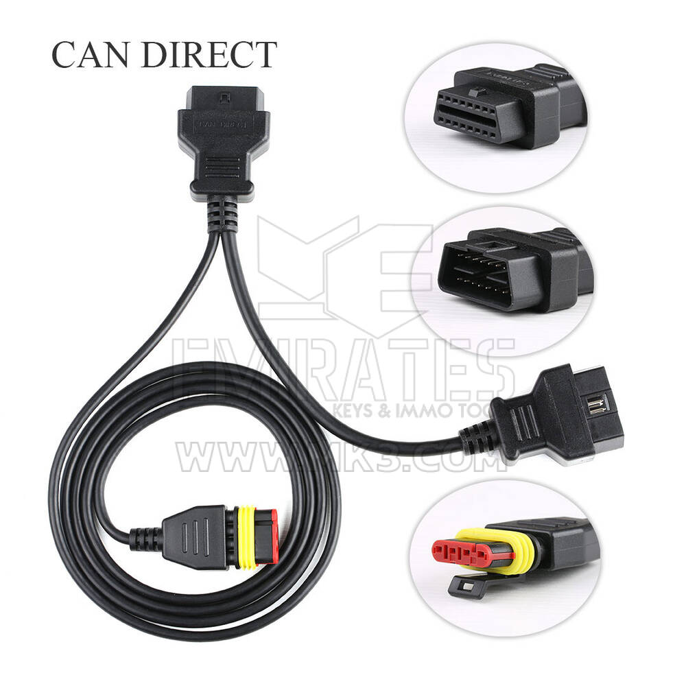 Kit OBDSTAR Toyota-30 V2 incluindo cabo CAN DIRECT e cabo Toyota-30 V2 para 4A e 8A-BA Todas as chaves perdidas | Chaves dos Emirados