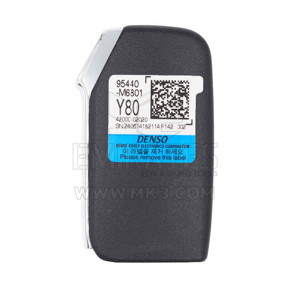 Nouvelle clé télécommande intelligente d'origine / OEM Kia K3 2023 4 + 1 boutons 433 MHz Numéro de pièce OEM : 95440-M6801, 95440M6801 | Emirates Keys