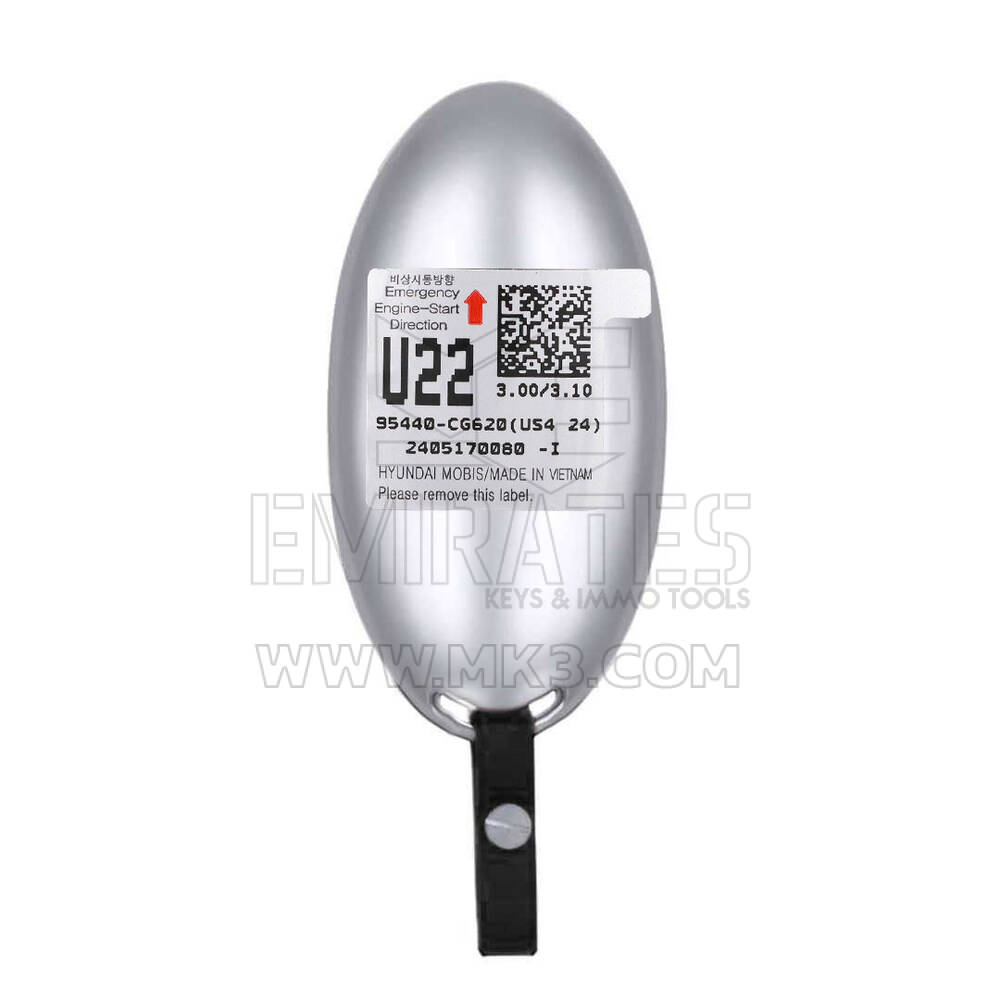 Nuova chiave telecomando intelligente originale Hyundai Staria 2024 / OEM 3+1 pulsanti 433 MHz Numero parte OEM: 95440-CG620, 95440CG620 | Emirates Keys