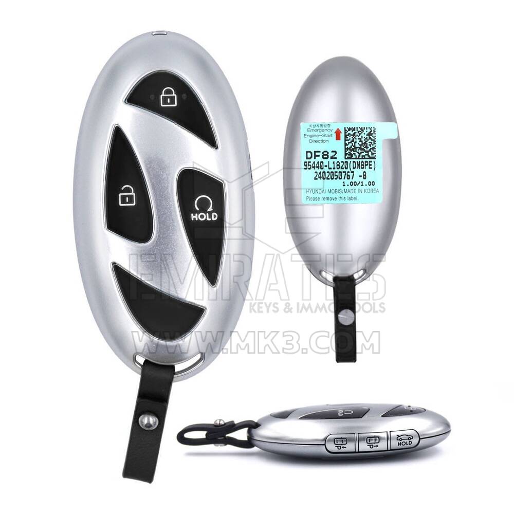Hyundai Sonata 2024 Chiave telecomando intelligente originale 6 pulsanti 433 MHz 95440-L1820