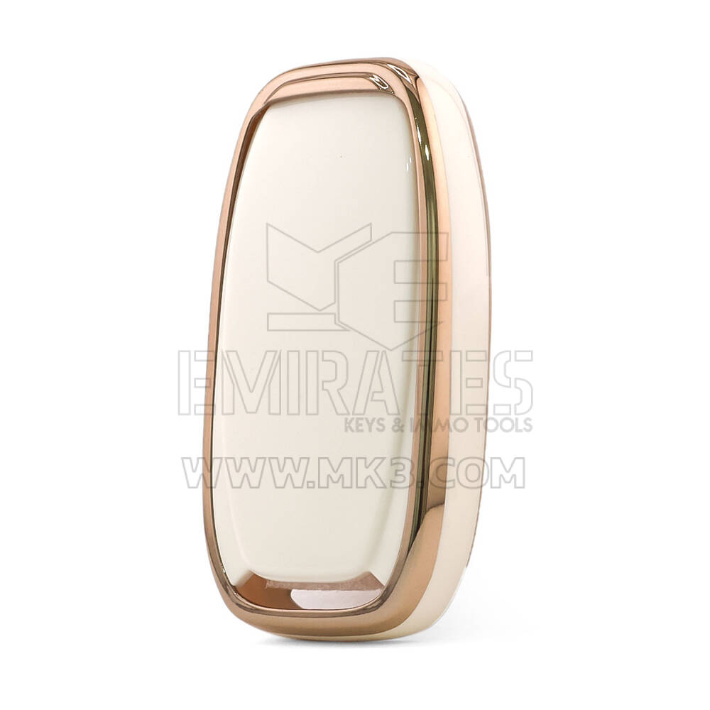 Nano Cover For Audi A4 Remote Key 4 Button White Audi-A11J4 | MK3